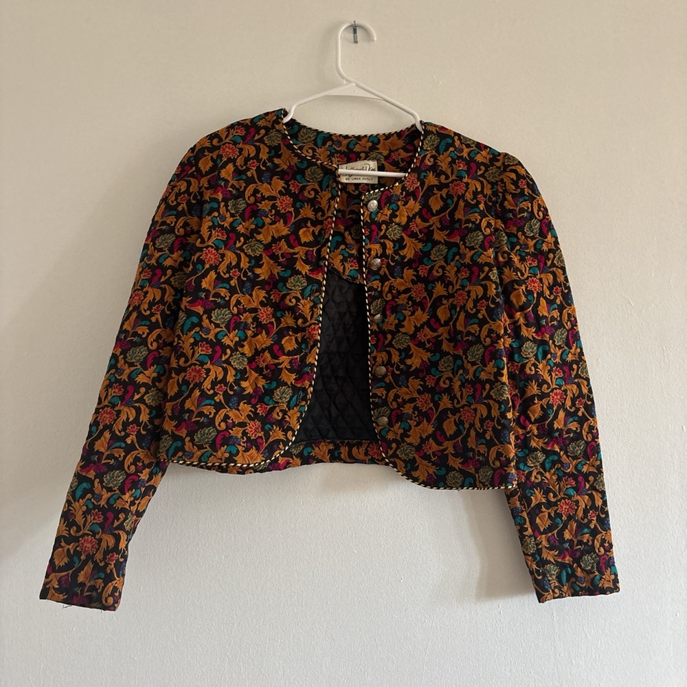 Colorful Patterned Women's Jacket